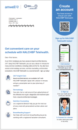 Amwell: NALCHBP Telehealth - Fall 2024 Flyer