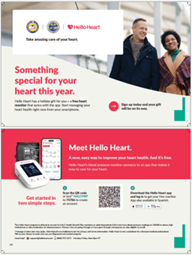 Hello Heart Postcard - Holiday Mailer 2024