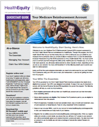 Medicare Part B Reimbursement Account QuickStart Guide - January 2024